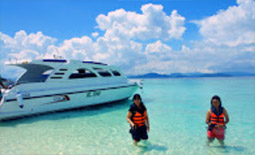 Running Bullock Beach of Chumphon