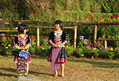 hill tribe village on Doi Pui