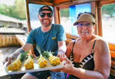 Charter Longtail Boat Sunset 2Islands : JC Tour