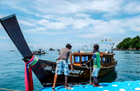 Charter Longtail Boat to 5 Islands : JC Tour