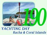 Yachting Day to Racha and Coral Islands