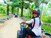 Rafting 5 Km and ATV 1 Hr and Monkey Temple